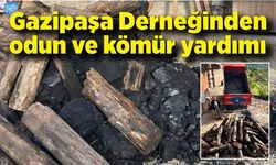 Gazipaşa Derneğinden yakacak yardımı