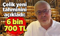 Çelik yeni tahminini açıkladı: 6 bin 700 TL