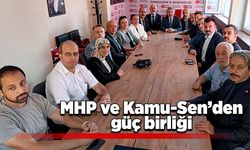 MHP ve Kamu-Sen’den güç birliği