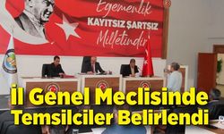 İl Genel Meclisinde Temsilciler belirlendi