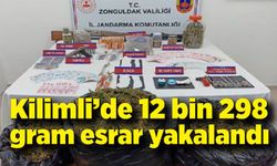 Kilimli’de 12 bin 298 gram esrar yakalandı: 1 kişi tutuklandı