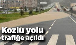 Kozlu yolu trafiğe açıldı