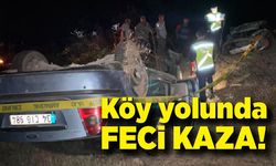 Köy yolunda feci kaza: 6 yaralı