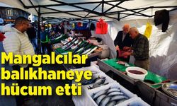 Mangalcılar balıkhaneye hücum etti