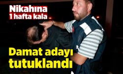 Nikahına 1 hafta kala uyuşturucuyla yakalanan damat adayı tutuklandı