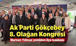 Ak Parti Gökçebey 8. Olağan Kongresi yapıldı