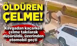 Kavgadan kaçarken çelme takılarak düşürüldü, üzerinden otomobil geçti