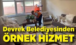 Devrek Belediyesinden örnek hizmet