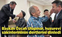 Özcan Ulupınar, huzurevini ziyaret etti