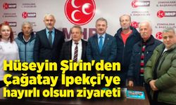 Hüseyin Şirin'den Çağatay İpekçi'ye hayırlı olsun ziyareti