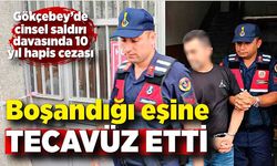 Boşandığı eşine tecavüz etti