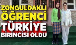 Zonguldaklı öğrenci Türkiye birincisi oldu