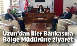 Ümit Uzun’dan İller Bankasına Bölge Müdürüne ziyaret