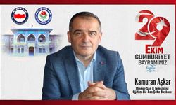 Kamuran Aşkar; Cumhuriyet Bayramımız Kutlu Olsun