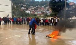 Zonguldak’ta deprem ve yangın tatbikatı gerçekleştirildi