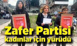 Zafer Partisi kadınlar için yürüdü