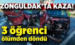 Öğrenci servisi ile ticari araç çarpıştı