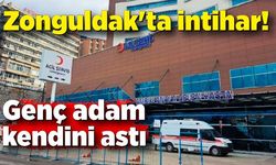 Zonguldak'ta intihar! Sitede genç adam kendini astı