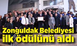 Zonguldak Belediyesi ilk ödülünü aldı