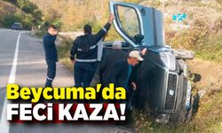 Beycuma'da feci kaza!