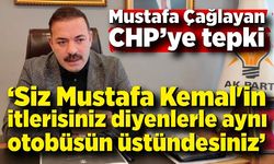 Mustafa Çağlayan'dan CHP'ye tepki