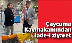 Çaycuma Kaymakamından iade-i ziyaret