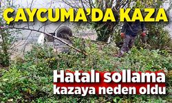 Hatalı sollama kazaya neden oldu