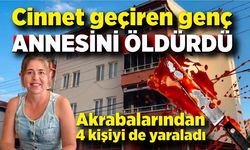 Cinnet geçiren genç annesini uyurken öldürdü