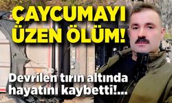 Çaycuma üzen ölüm! Devrilen tırın altında hayatını kaybetti