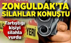 Zonguldak'ta silahlar konuştu