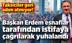 Taksiciler geri adım atmıyor! Daha büyük eylemle gelecekler