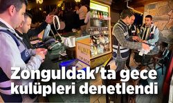 Zonguldak'ta gece kulüpleri denetlendi