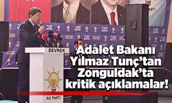 Adalet Bakanı Tunç’tan Zonguldak’ta kritik açıklamalar!