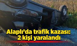 Alaplı’da trafik kazasında 2 kişi yaralandı