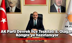 AK Parti Devrek İlçe Teşkilatı 8. Olağan Kongre’ye hazırlanıyor