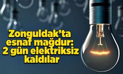 Zonguldak’ta esnaf mağdur: 2 gün elektriksiz kaldılar