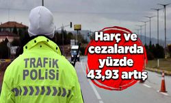 Harç ve cezalarda yüzde 43,93 artış