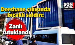 Dershane çıkışında bıçaklı saldırı: Zanlı tutuklandı