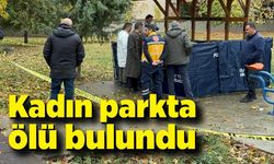 Kadın parkta ölü bulundu