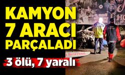 Kamyon 7 aracı parçaladı: Çok sayıda ölü ve yaralı var