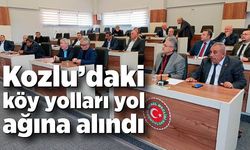 Kozlu’daki köy yolları yol ağına alındı