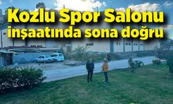 Kozlu Spor Salonu inşaatında sona doğru