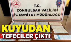 Kuyudan tefeciler çıktı