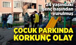 Çocuk parkında başından vurulmuş halde ölü bulundu