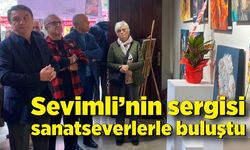 Zonguldaklı ressam Sevimli’nin sergisi sanatseverlerle buluştu