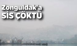 Zonguldak'a sis çöktü