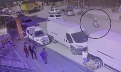 Şov uğruna canını hiçe sayan motosikletli, kaza yapınca arkasına bakmadan kaçtı