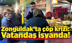 Zonguldak’ta çöp krizi: Vatandaş isyanda!