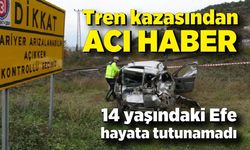 Tren kazasından acı haber: 14 yaşındaki Efe hayata tutunamadı