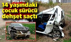 14 yaşındaki sürücü cipiyle otomobile çarptı: 1 ölü